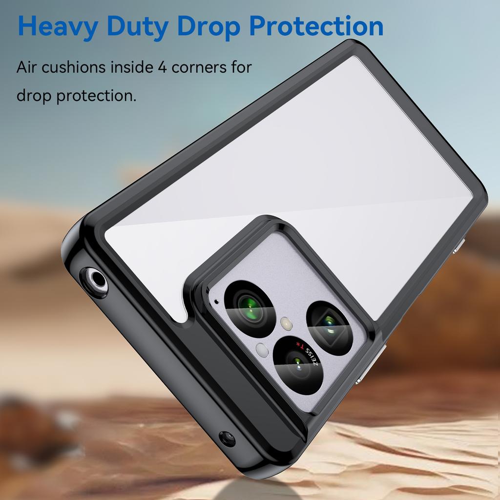 For Sony Xperia 1 VIII Clear Case Sony Xperia 1 VIII Cover Fundas Shell Coque Hard Translucent Soft Edge Shockproof Phone Bumper