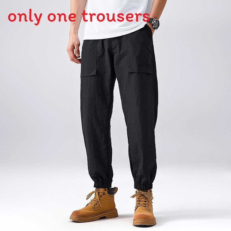Men Summer Ultra Thin Breathable Uv Protection Sports Pants For Outdoor Activities