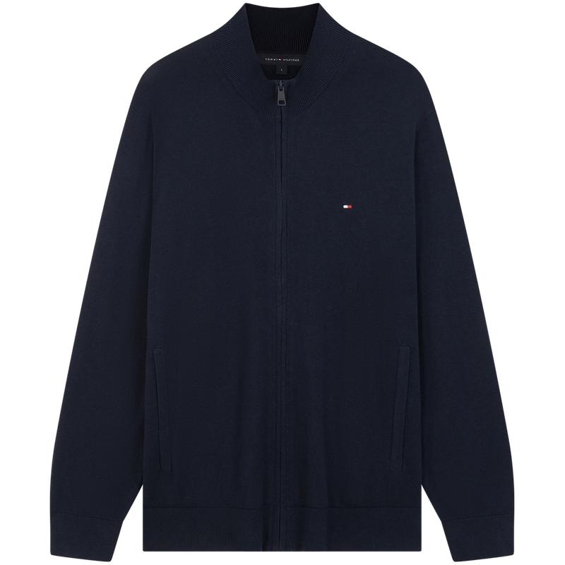 Tommy Hilfiger Knitwear Men's Stand Collar Moderate Cardigan MW0MW40196