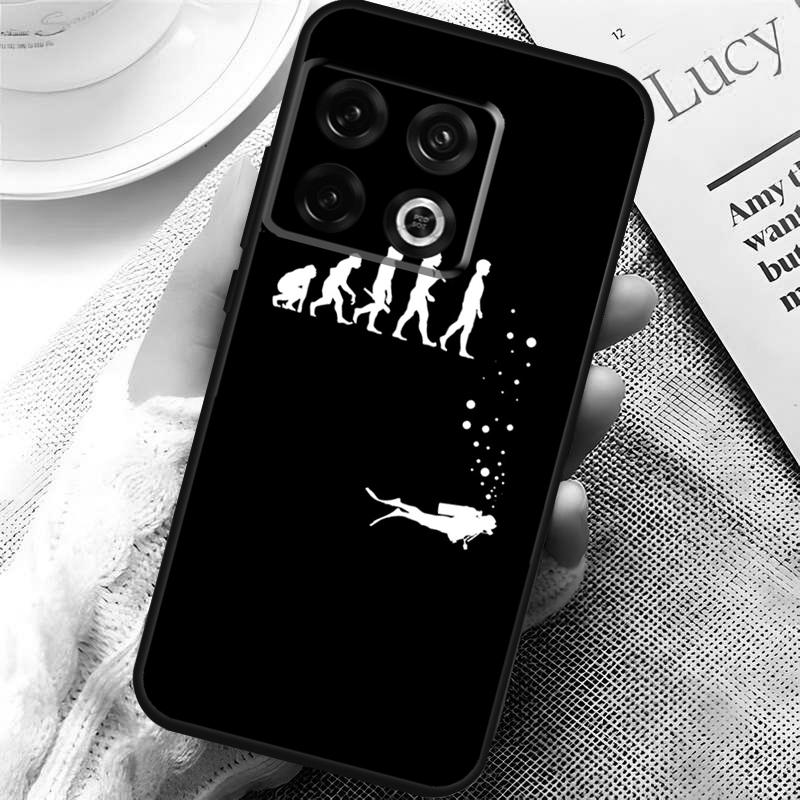 

Diver Down Scuba Flag Cover For OnePlus 15 13 13R 13T 12 12R 10T 11 10 Pro OnePlus Nord CE 5 3 4 Lite N20 N30 Case OnePlus Nord N30