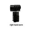 Xizhuo Punching Machine Accessories: Turbine Worm Gear, Rubber Roller, Bracket, and Brush Holder.