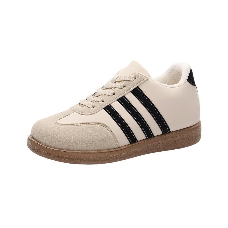 Winter new cotton shoes soft sole non-slip women's casual shoes piled thickened warm sports shoes comfortable versatile cotton shoes