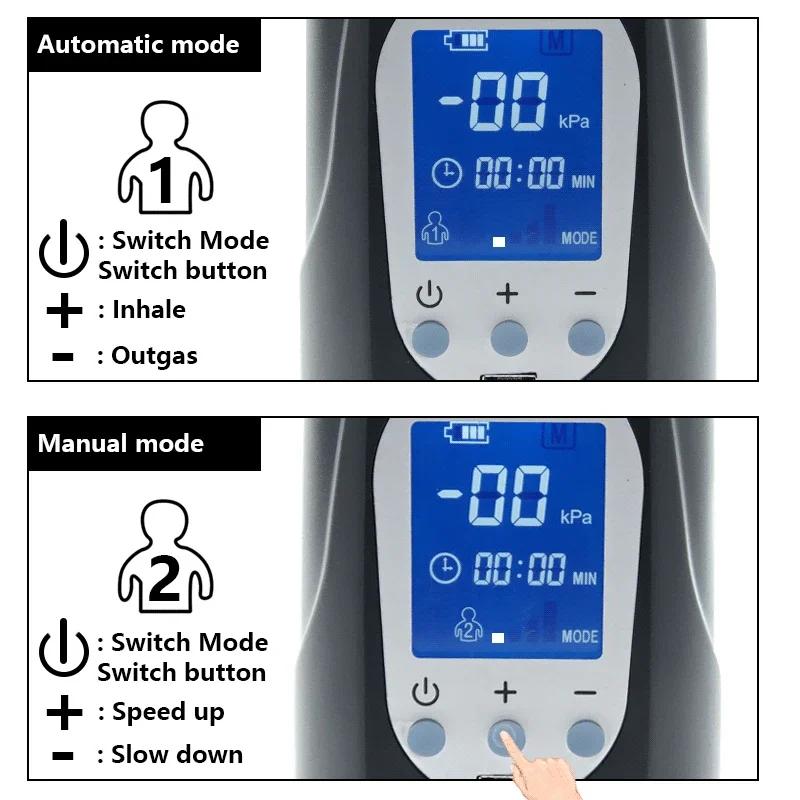 Electric Penis Pump Automatic Sucking Pump Real Penis Trainer for Man Big Cock Extender Penis Enlargement Sex Tool Adult Toys 18