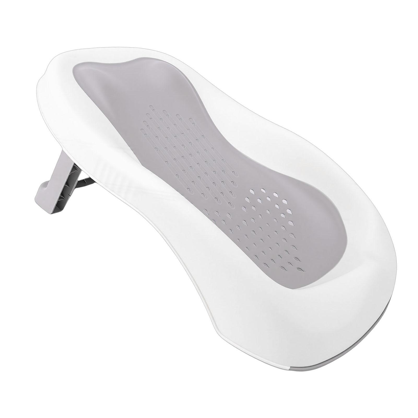 Baby Bath Support Portable Newborn Baby Bathing Support Stand Sit Lay Bathing Rack for Bath Tub