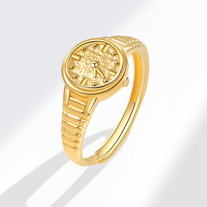 

Уникальное и персонализированное сверкающее и блестящее креативное двойное кольцо с лунным камнем Love Creative Fashion Light Luxury Style Gift Girlfriend Сто колец