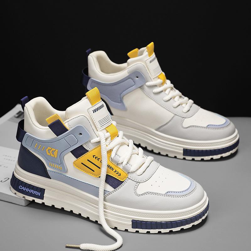 High-top casual shoes 22 autumn new youth skateboard shoes comfortable sports shoes