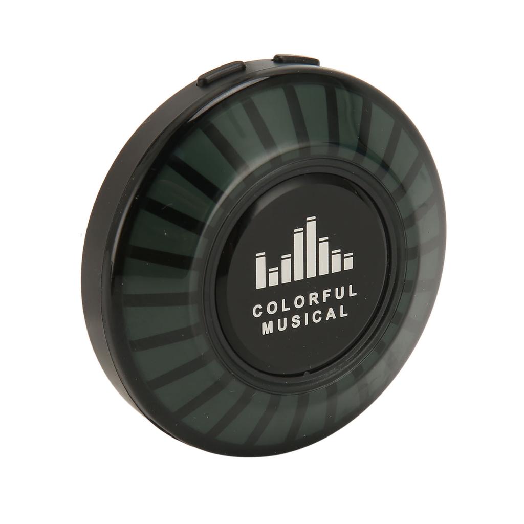 Bone Conduction Speaker Mini Bluetooth Speaker with RGB Rhythm Lights USB Rechargeable Portable Wireless Bluetooth 5.0