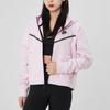 Nike Logo Print Sports Hooded Jacket Women Outerwear Pink CW4299-695