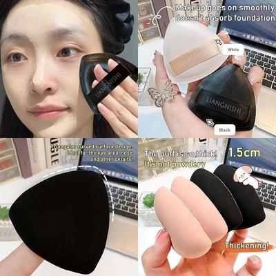 Makeup Sponge Puff Dry Wet Usable Cushion Puff for Foundation Soft Elastic Cotton Facial Base Make Up Cosmetic Puff Beauty Tools
