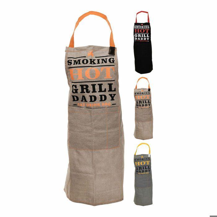 Tablier - BigBuy Home - Grill Daddy - Avec poche - Mixte - Adulte