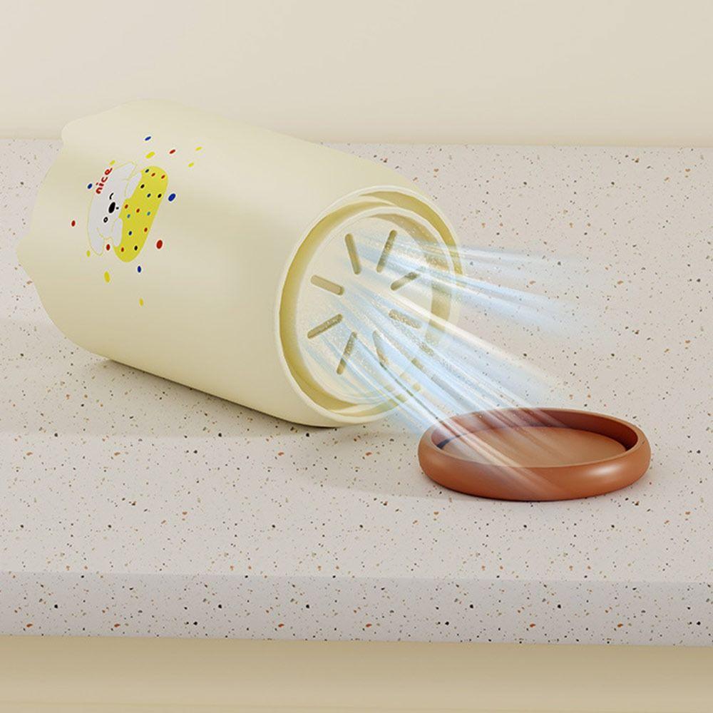 Bottom Drain Toothpaste Cup Holder Portable Dopamine Toothbrush Storage Box  for Bathroom Storage