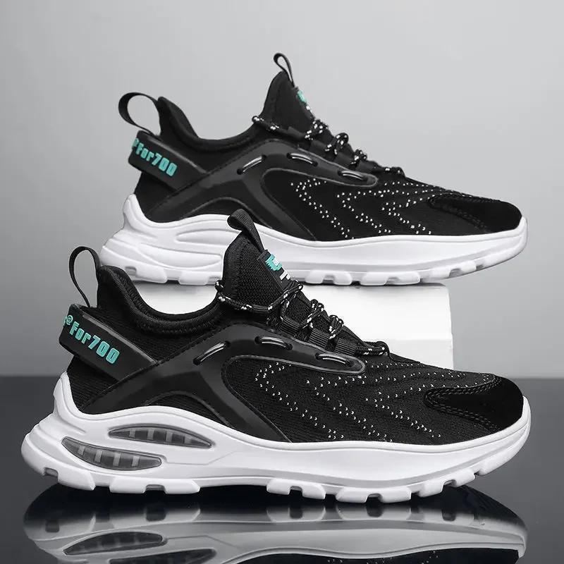 2024 Men's Sports Shoe Spring New Men Fashion Casual Sneaker Men Fashions Mesh Breathable Men Sneakers Leisure Runing Shoes