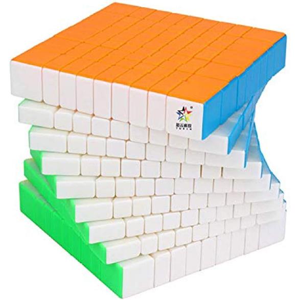 CuberSpeed YuXin Little Magic 9x9 stickerless Speed Cube with 9cm Larger Side Magic Cube