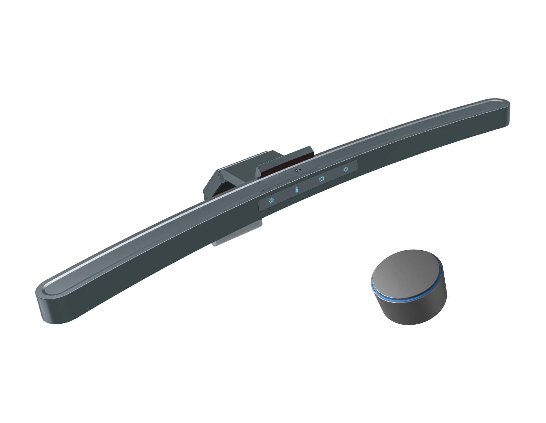 

JAPANNEXT Изогнутый мониторный светильник JN-ML-R450R с регулировкой яркости и цветовой температуры, автоматическим затемнением, разъемом USB-C, безопасным для глаз, беспроводной