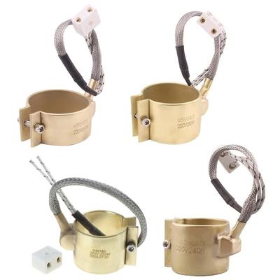 Electric Copper-Barrel Brass Band Heater Fully Enclosed Suitable For Extruder Leak-Proof Glues 40X40/42X40/50X30/50X40mm