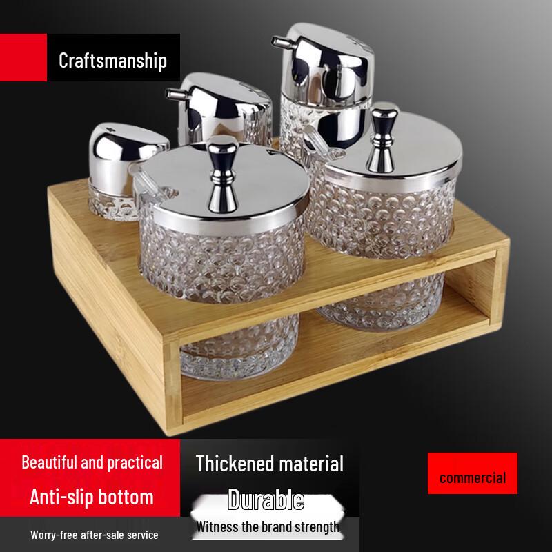 Yingbai Plastic Seasoning Dispenser Set