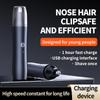 Black Electric Nose Hair Trimmer For Men And Women Available With Low Noise High Torque High Speed Motor Washable Nasal Hair New