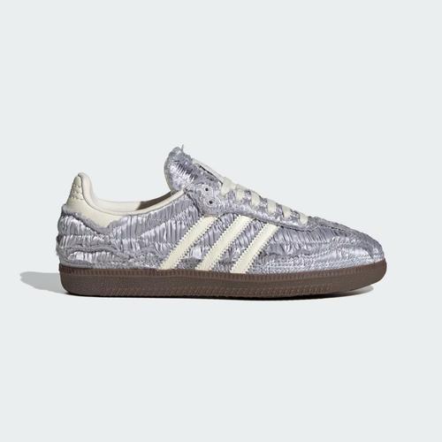 Caroline Hu x adidas originals Silk Samba 'Satin Pack Silver Metallic' JP9283