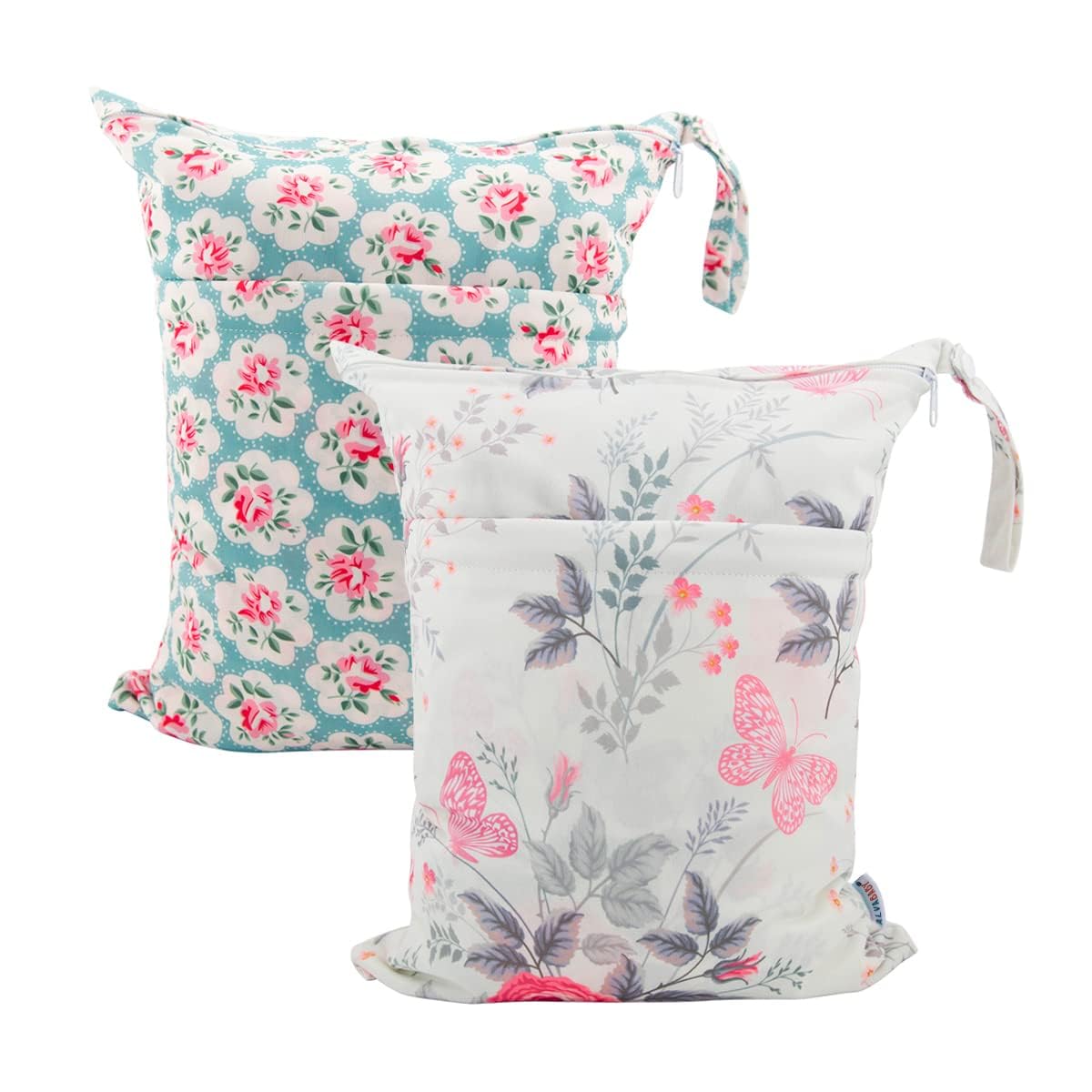 

ALVABABY Wet Bag Set of Diaper Waterproof Swimsuit Large Bathing Travel Small Item Stroller Machine Diaper Waterproof Waterproof Swimsuit 2, Pouch,