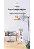 100W L-Shaped 6A Fast Charging Data Cable for Huawei & Xiaomi Android Devices