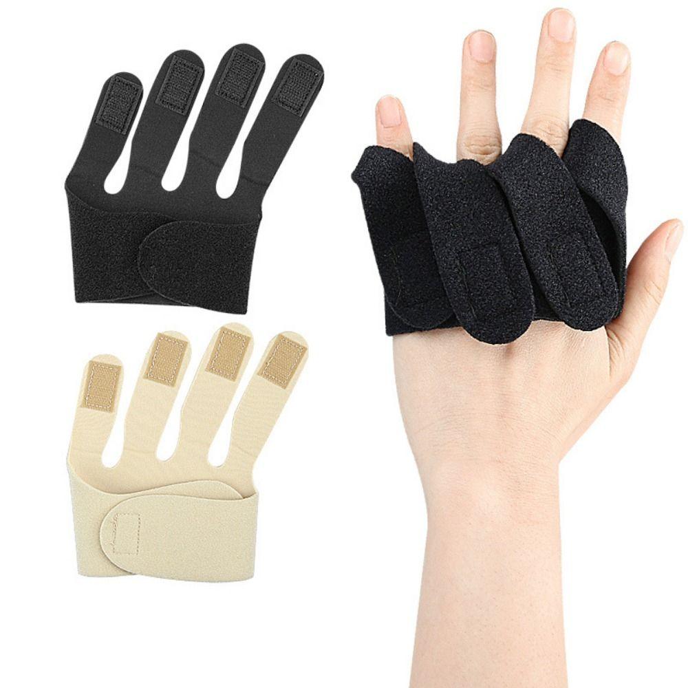 2pcs Lightweight Finger Brace Compression Splint-ring Tape Finger Support  Tendinitis
