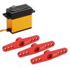 3Pcs 25T Aluminum Alloy RC S vo Arm Horn   Type for 1Celsius10 Remote Control Car Upgrade Part