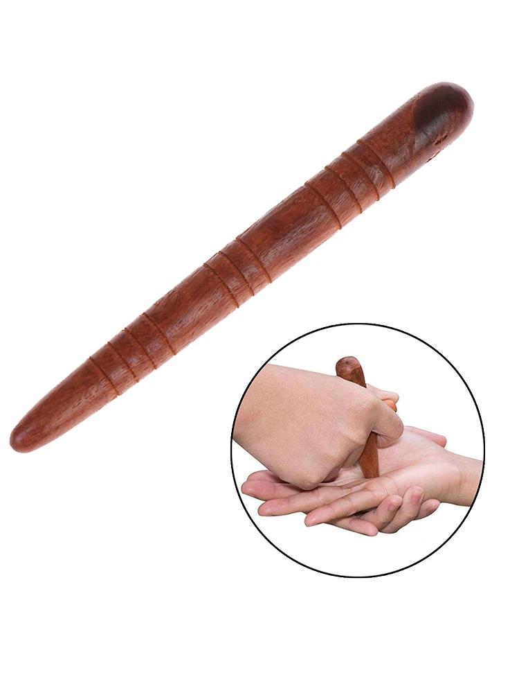 Wooden Acupoint Stick Dial Stick Massage Stick Meridian Pen Foot Sole Acupoint Massage Tool Pear Wood Massager Health Care