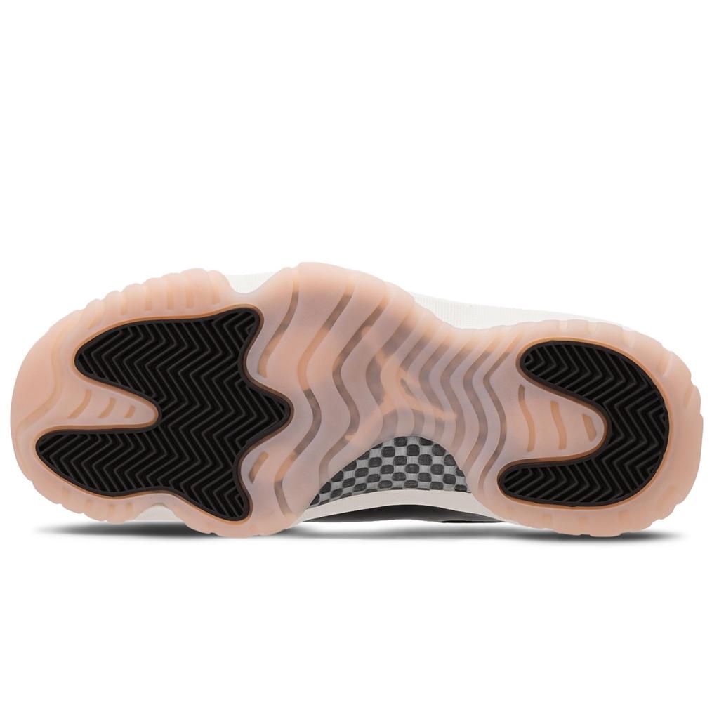 Jordan Air Jordan 11 Cushioning, Wear Resistant High Top Vintage Basketball Shoes Women's Pink AR0715-101(Team645-)