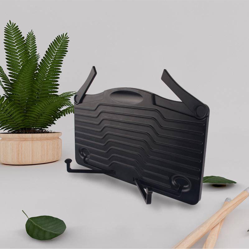 

Versatile Adjustable Music Sheet Stand Versatile Reading Bookshelf Portable Reading Bookshelf For Reading And Learning чорний