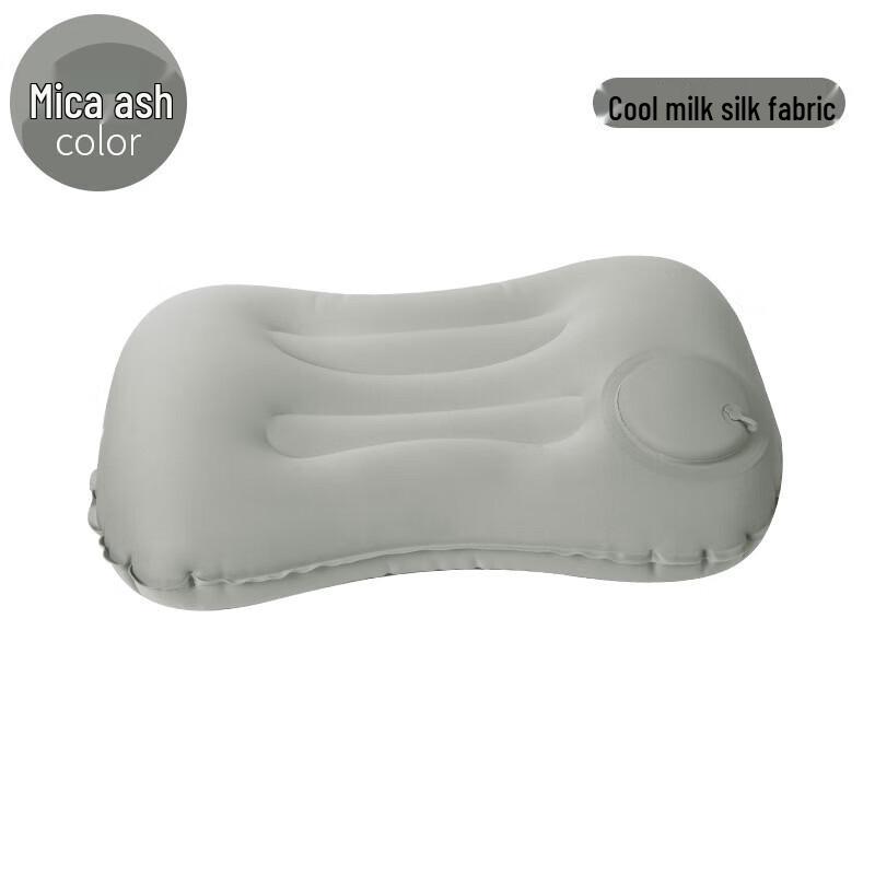 Foldable Press-Type Inflatable Travel Pillow