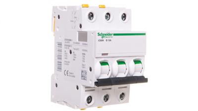 Circuit Breaker 3P B 13A 6kA AC iC60N-B13-3 A9F03313