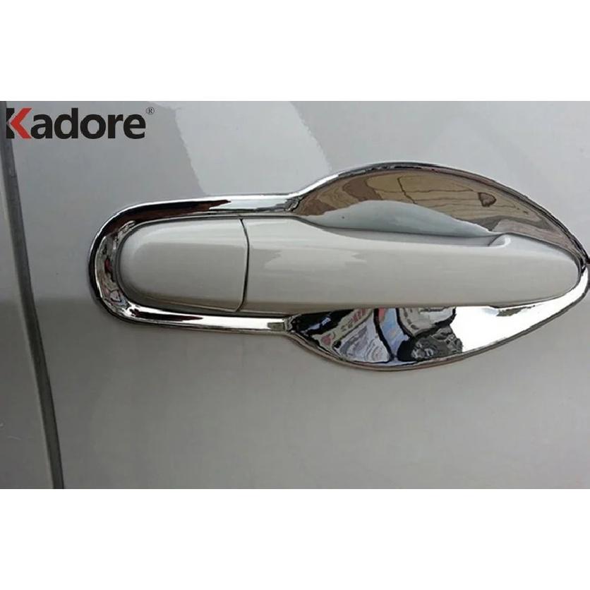Door Handle Bowl Cover Trim For Honda CRV CR-V 2012 2013 2014 Chrome Car Side Door Handles Cup Frame Covers Accessories