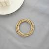 Exaggerated Individualistic Heavy-duty Bracelet, Minimalist and Cool Style Multi-layered Intertwined Line Spring Bracelet