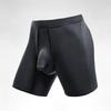 Men's Bullet-Style Separation Long Sports Briefs - Anti-Wear, Breathable, Large Size Boxer for Running
