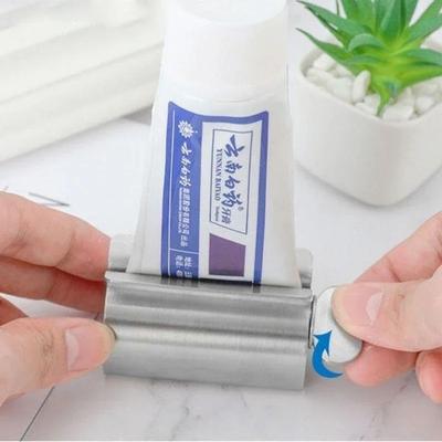 Bathroom Accessories Set Rolling Toothpaste Squeezer Tube Toothpaste Dispenser ToothPaste Holder Rack Stainless Steel Dispenser