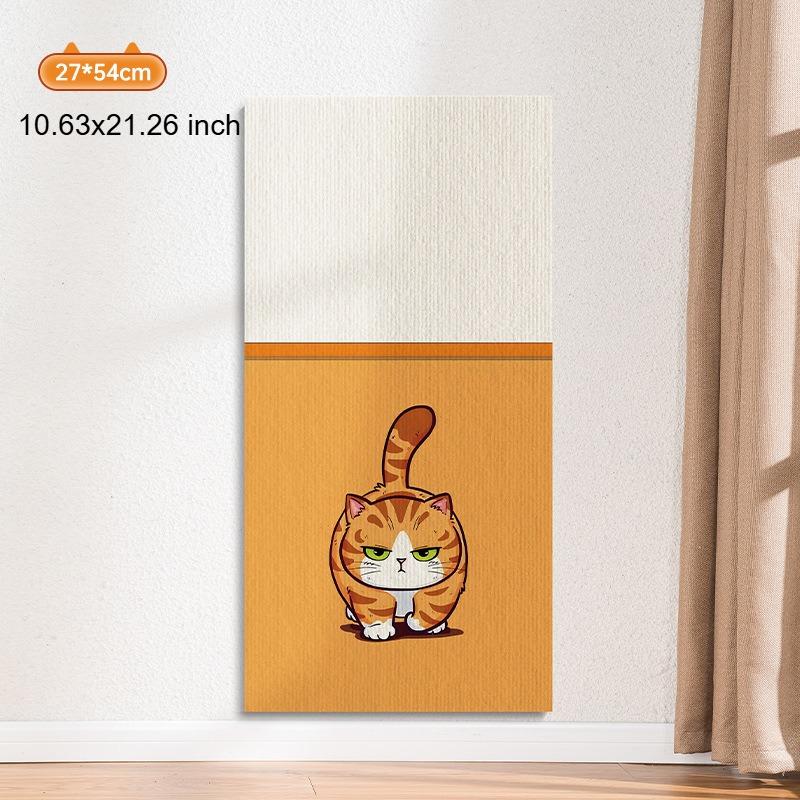 Adhesive Cat Scratch Board Can Be Attached To Walls Sofas Anti Cat Scratch Protection Furniture Wear-resistant Cat Claw Board