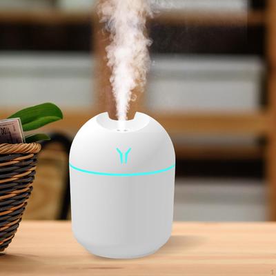 250ml Humidifier Lightweight USB Quiet with 7 Colors for Car Living Room Desktop