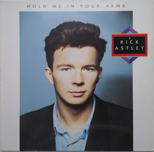 LP Record RICK ASTLEY - Hold Me In Your Arms PL71932 RCA 1988 Europe Rock Used