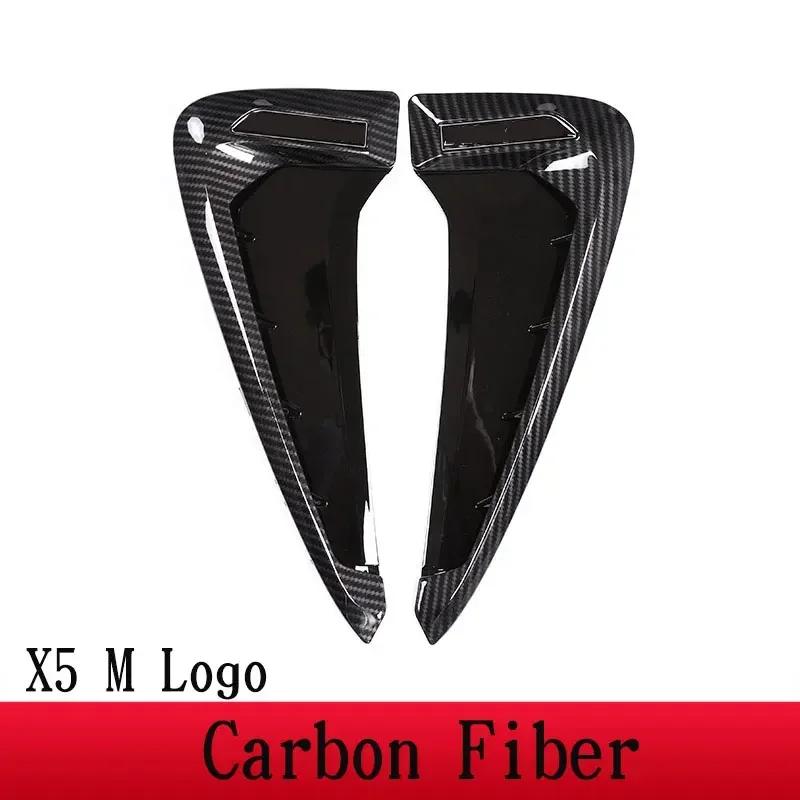 Für BMW X5 F15 X5M F85 2014-2018 Xdrive M ABS Silber/Schwarz Auto Haifischflosse Seitenkotflügel Lüftungsschlitz Aufkleber Auto Zubehör