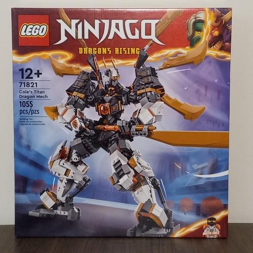 LEGO NINJAGO Coles Titan Dragon Mech (71821) Sealed Original Box Retired