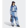 adidas Originals Kseniaschnaider Patchwork Pantolon Elastik Bel Ve Geniş Paça Kadın Alt Pantolon Açık Mavi IU2463