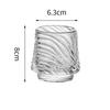 2pcs Sets Wine Glasses Home Vintage Glass Cup Brandy Glass Party Creative Beer Cup Coffee Mug Drinking Glasses Bar Accessories