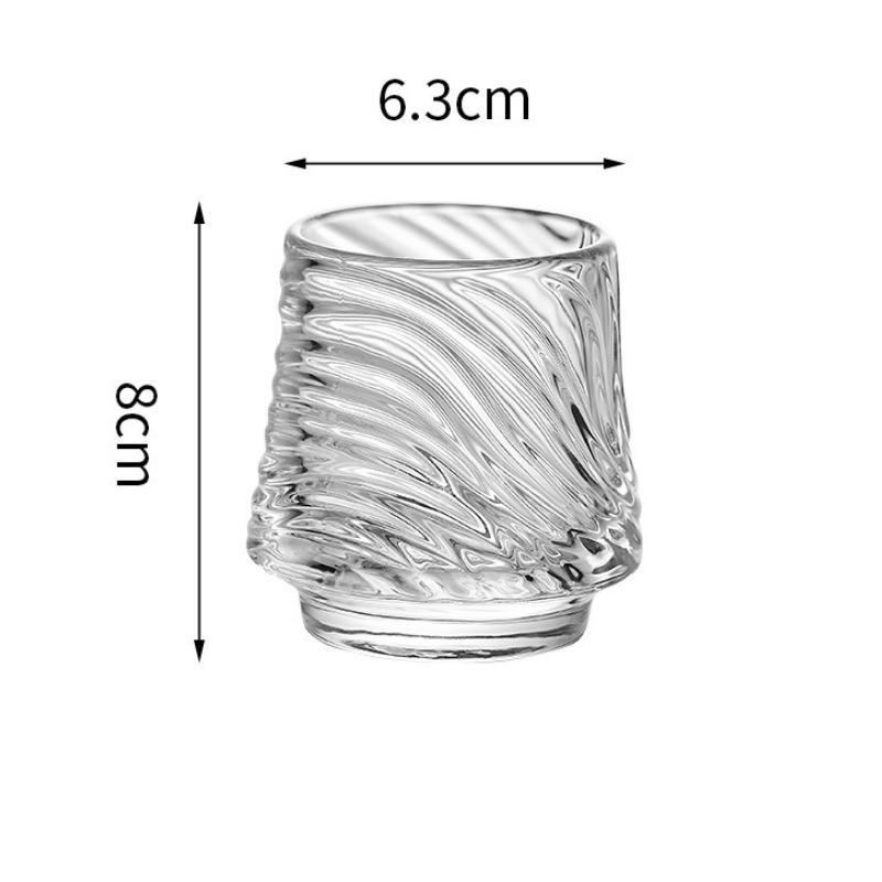 2pcs Sets Wine Glasses Home Vintage Glass Cup Brandy Glass Party Creative Beer Cup Coffee Mug Drinking Glasses Bar Accessories