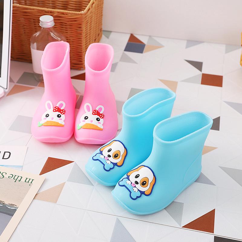 Little Duck Children's Cartoon Rain Boots - Cute Waterproof Boots for Toddlers and Kids