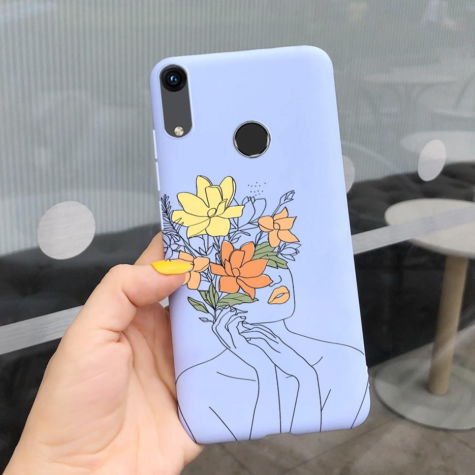 For Huawei Y6s 2019 Case Honor 8A Soft Silicone Cartoon Flowers Phone Protective Shell For Huawei Y6s 2019 Honor8A Fundas Bumper