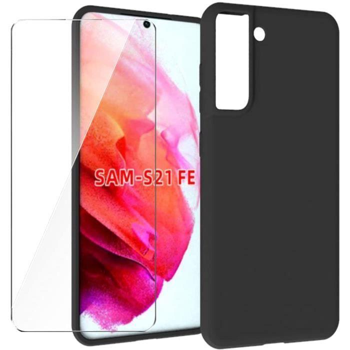 Coque - Samsung - Galaxy S21 FE - Souple - TPU - Anti-Chute - Protection Écran
