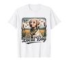 Local Boy Labrador Hunting Dog Swamp Scene Sunset Vintage T-Shirt