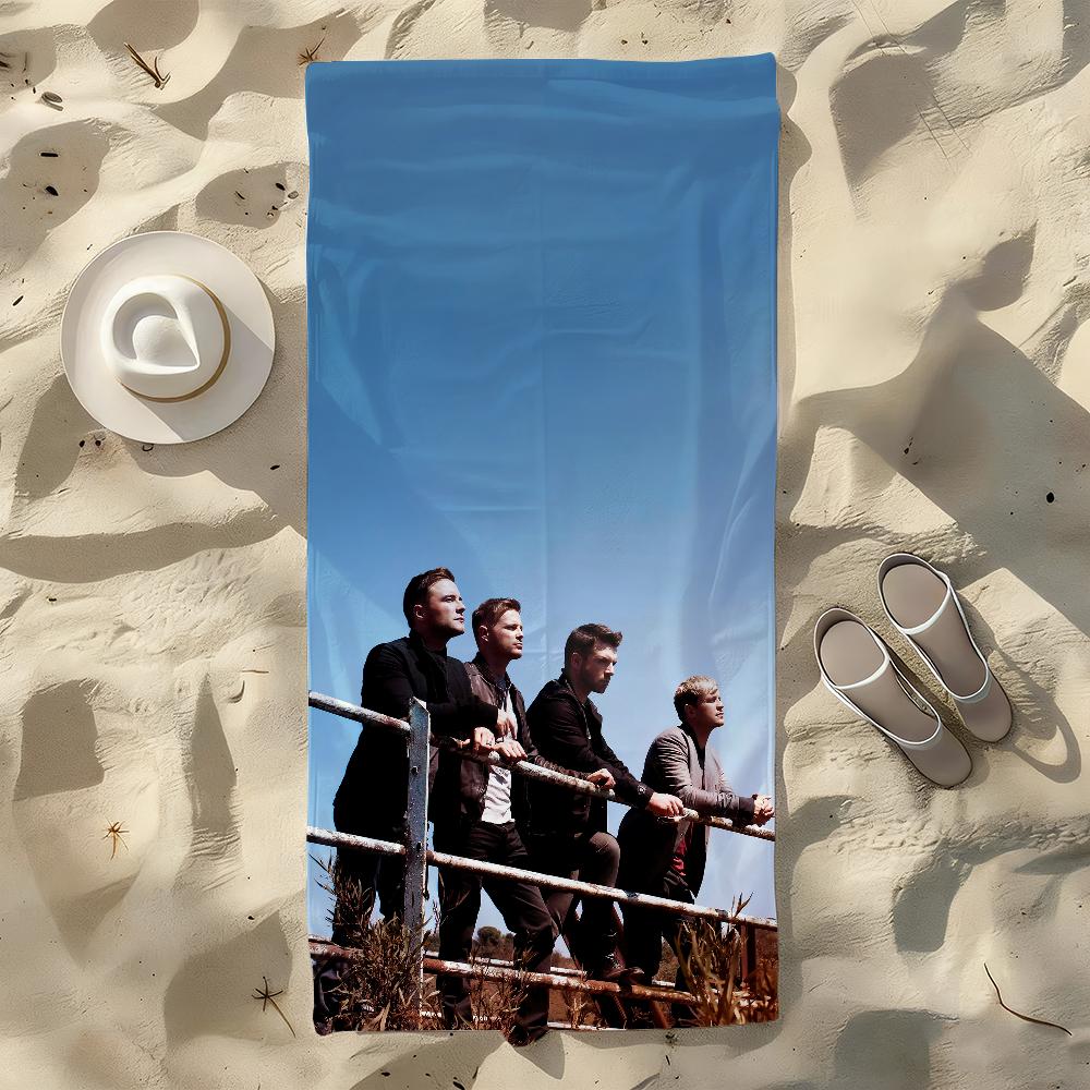 

Band W-Westlife-S Towel For Swim Yoga Gym Quick Drying Soft and skin-friendly Beach Towels All-Season W40*H60(CM)