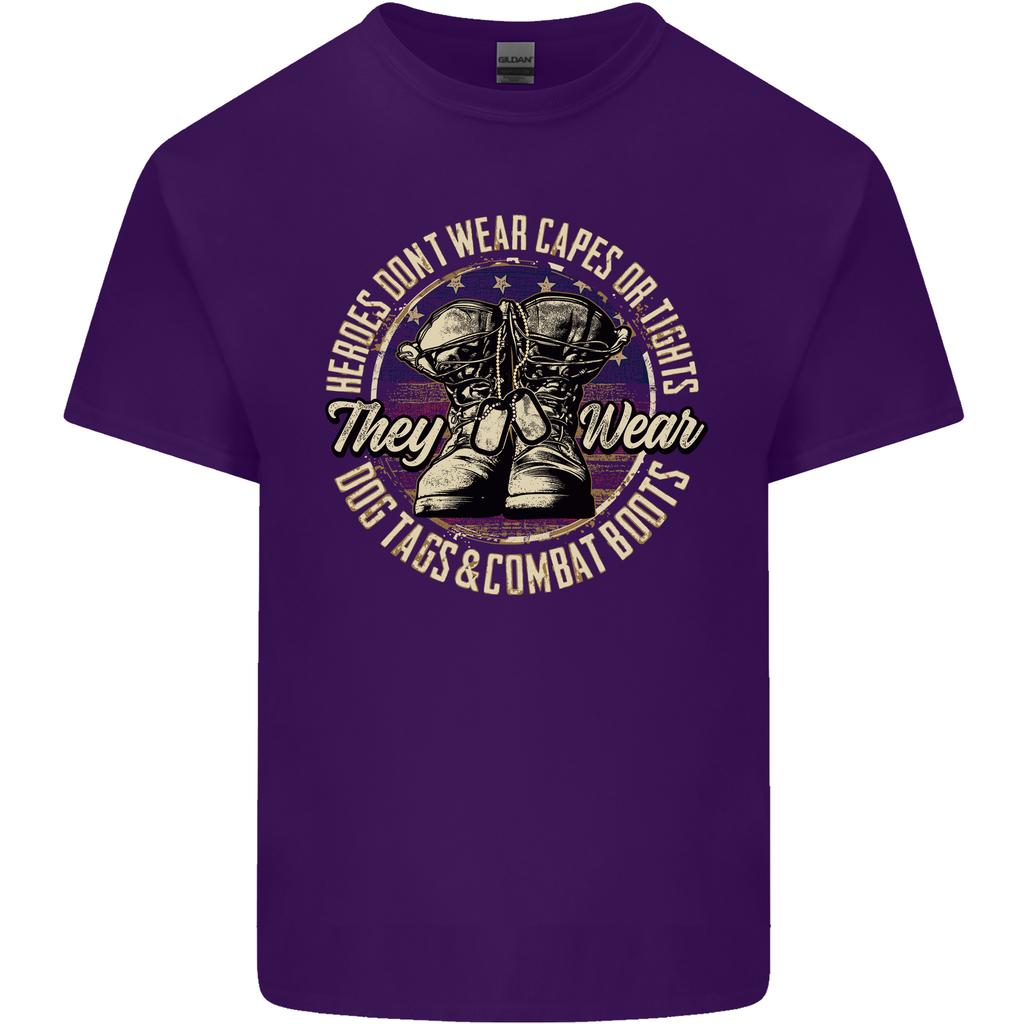 Dog Tags Army Veteran Military Marines Soldier Unisexs Light Cotton TShirt