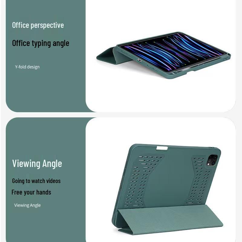 iPad 10.2 Protective Case with Pen Slot for 9th Gen